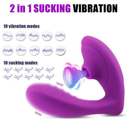 Smart Wearable Clitoral & G-Spot Vibrator