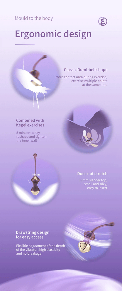 E-Stim Vibration Kegel Ball with Electric Shock