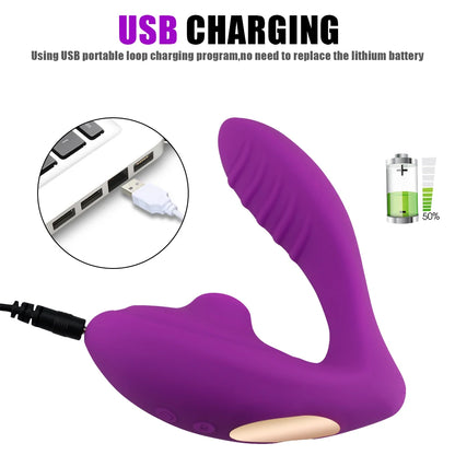 Smart Wearable Clitoral & G-Spot Vibrator