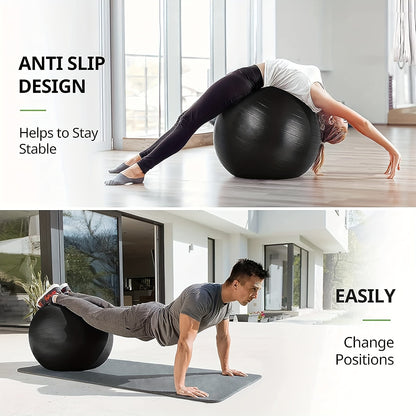 Anti-Burst Yoga Ball