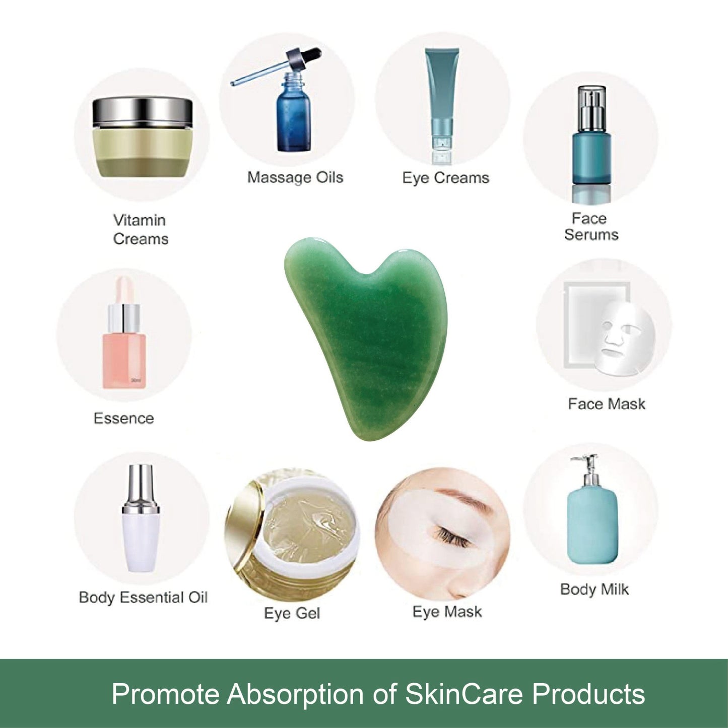 Green Aventurine Gua Sha